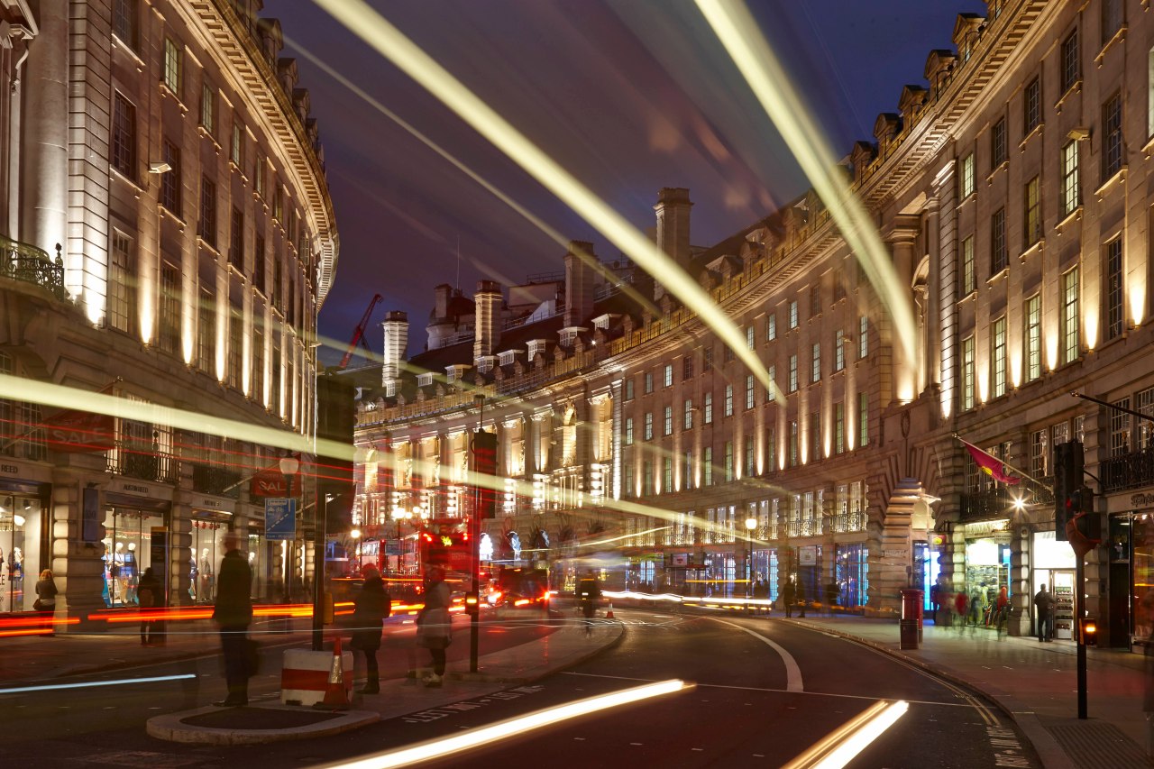 Regent Street At Night